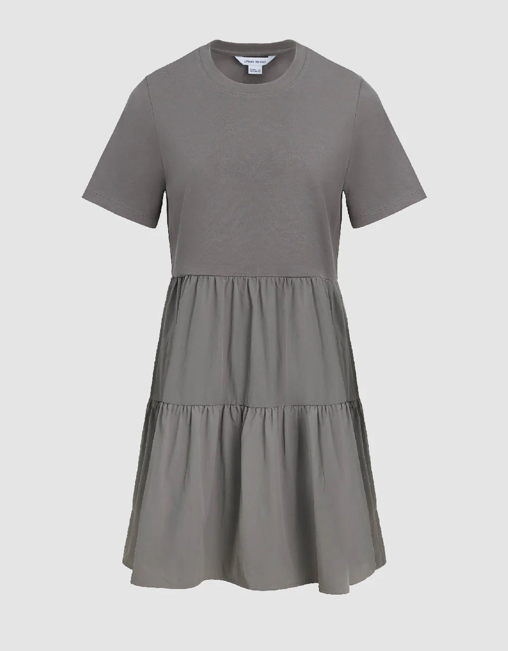 Crew Neck A-Line Dress - Image 20