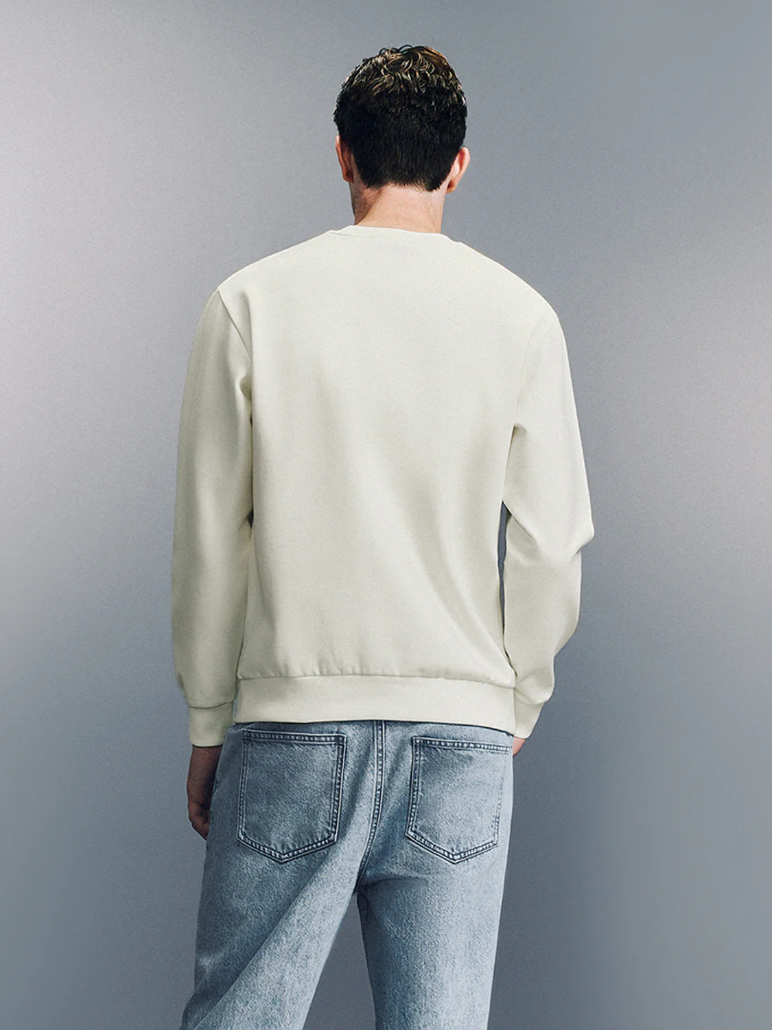 Crew Neck Drawstring Hem Sweatshirts - Image 20