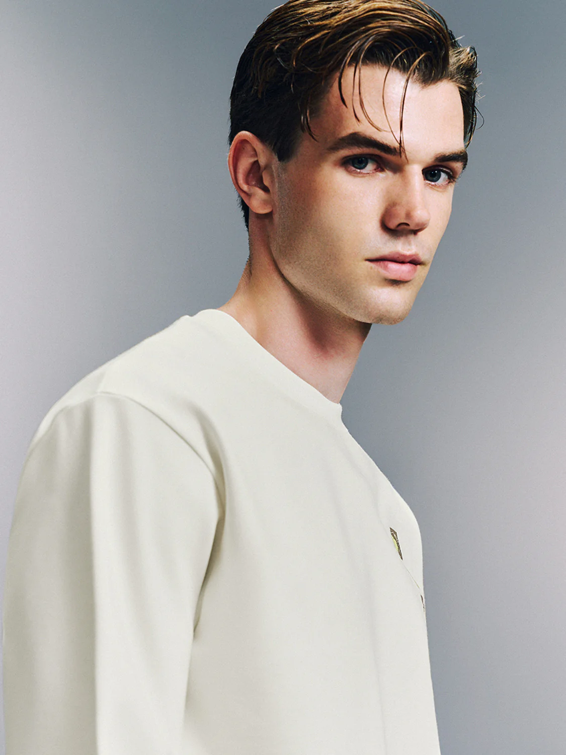 Crew Neck Drawstring Hem Sweatshirts - Image 21