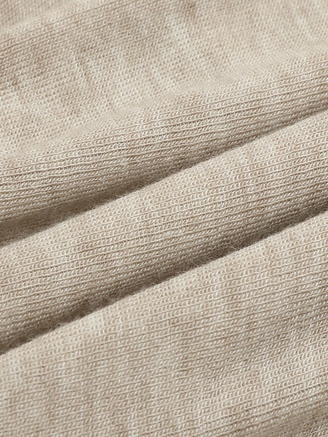 Crew Neck Knot Front Long Sleeve T-Shirts - Image 19