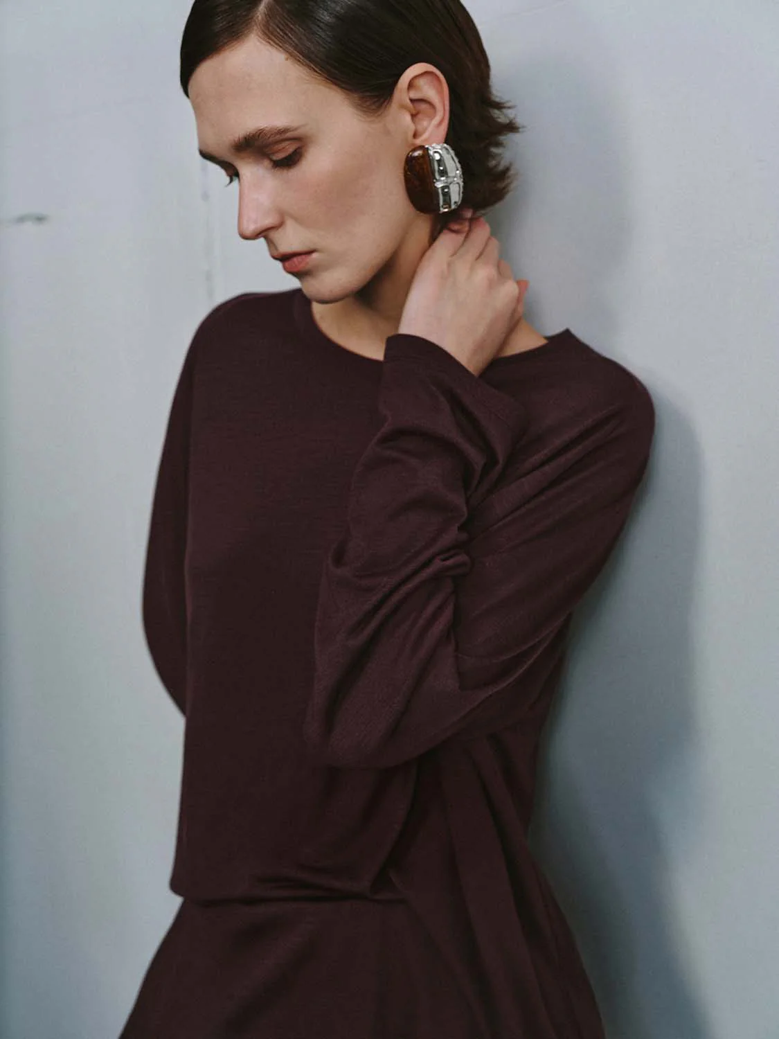 Crew Neck Long Sleeve T-Shirts - Image 3
