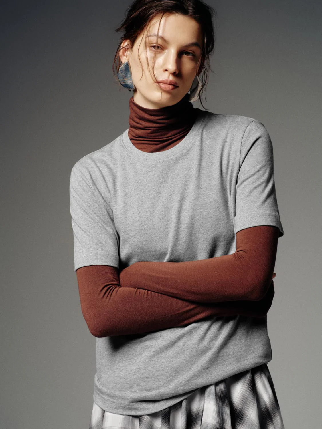 Crew Neck Loose Fit T-Shirts - Image 10