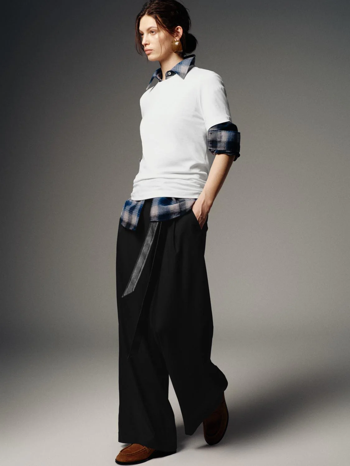 Crew Neck Loose Fit T-Shirts - Image 20