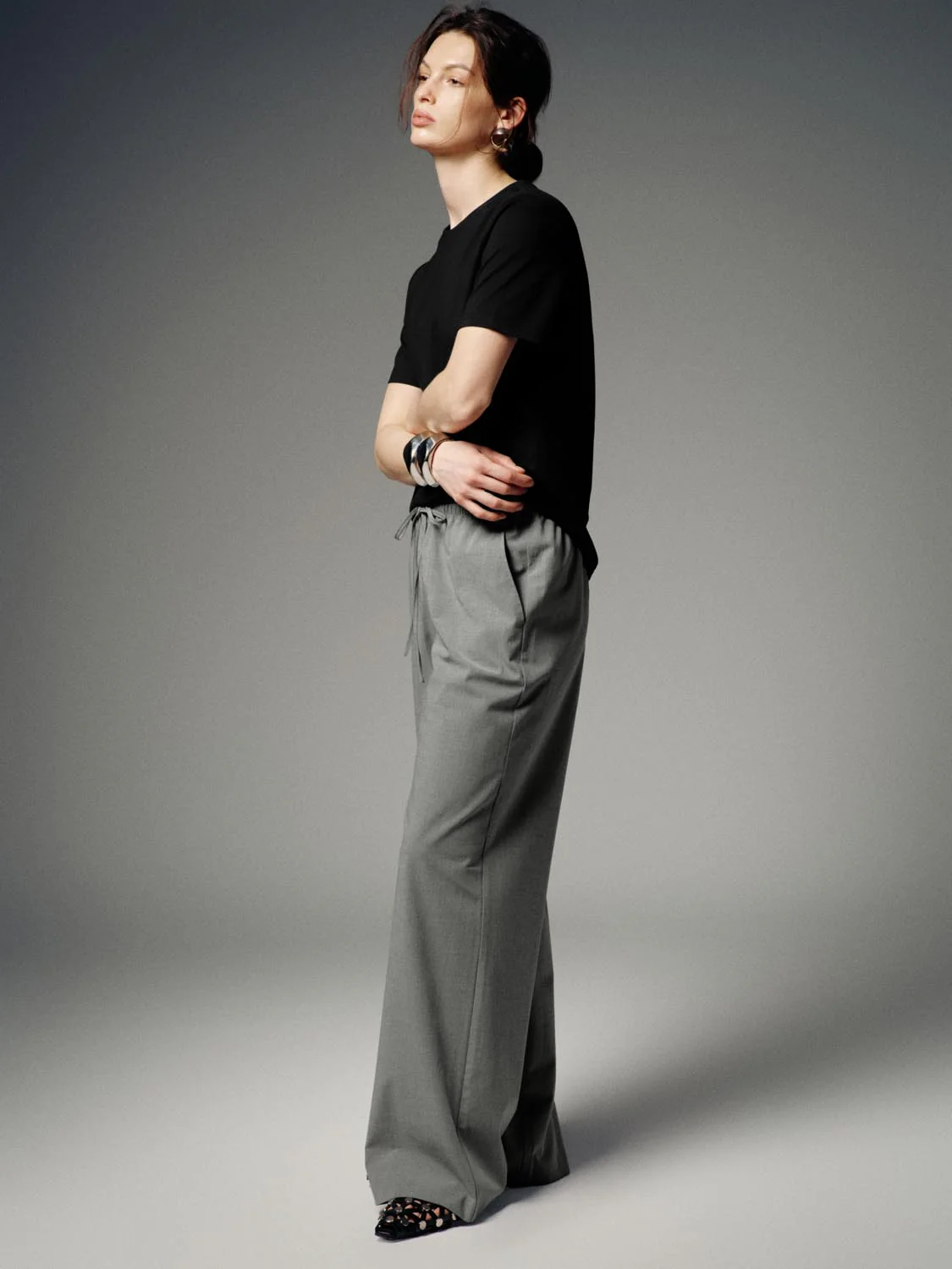 Crew Neck Loose Fit T-Shirts - Image 28