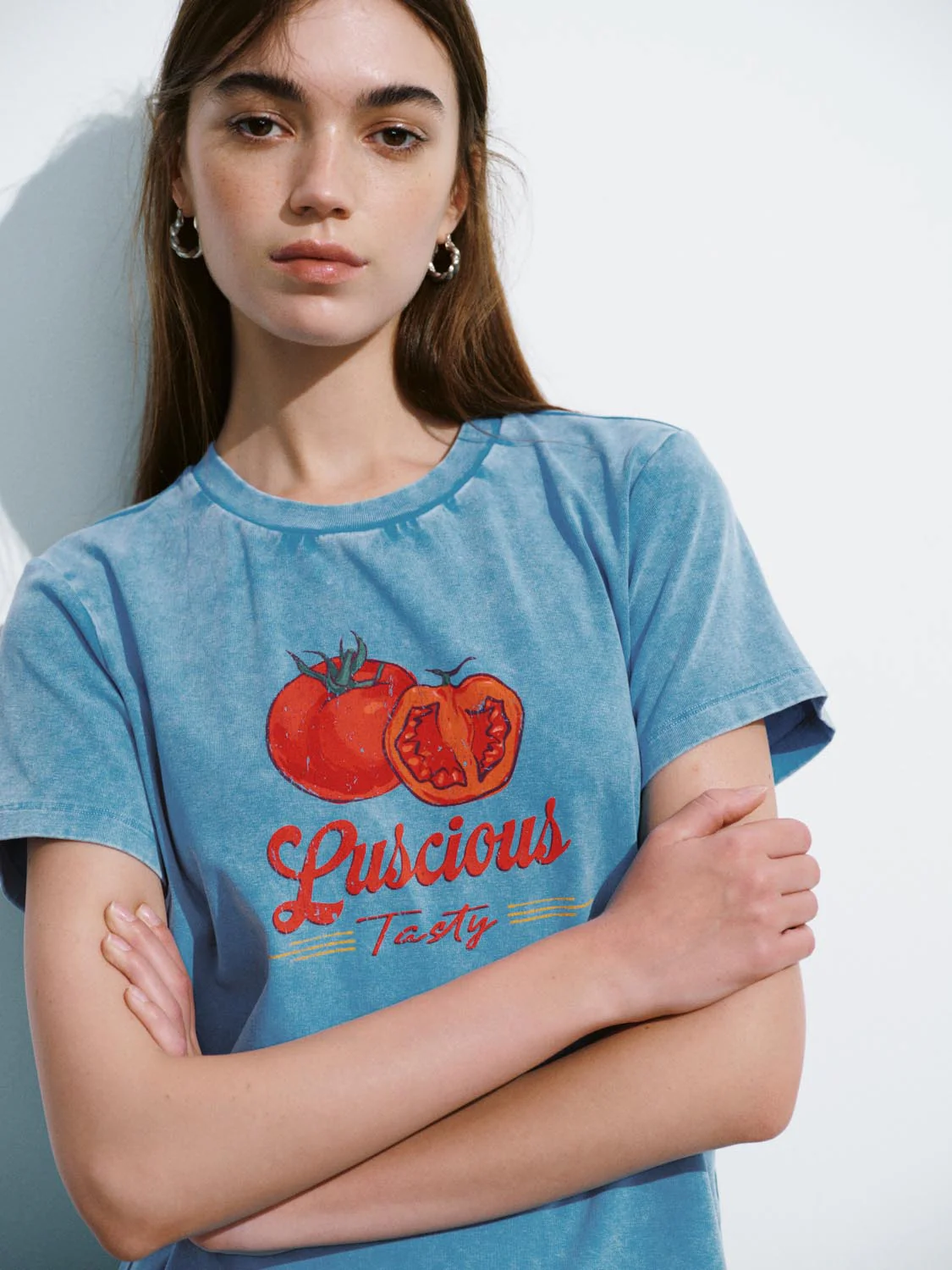 Crew Neck Printed T-Shirts - Image 3