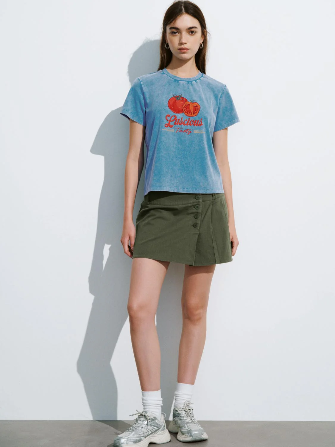 Crew Neck Printed T-Shirts - Image 4