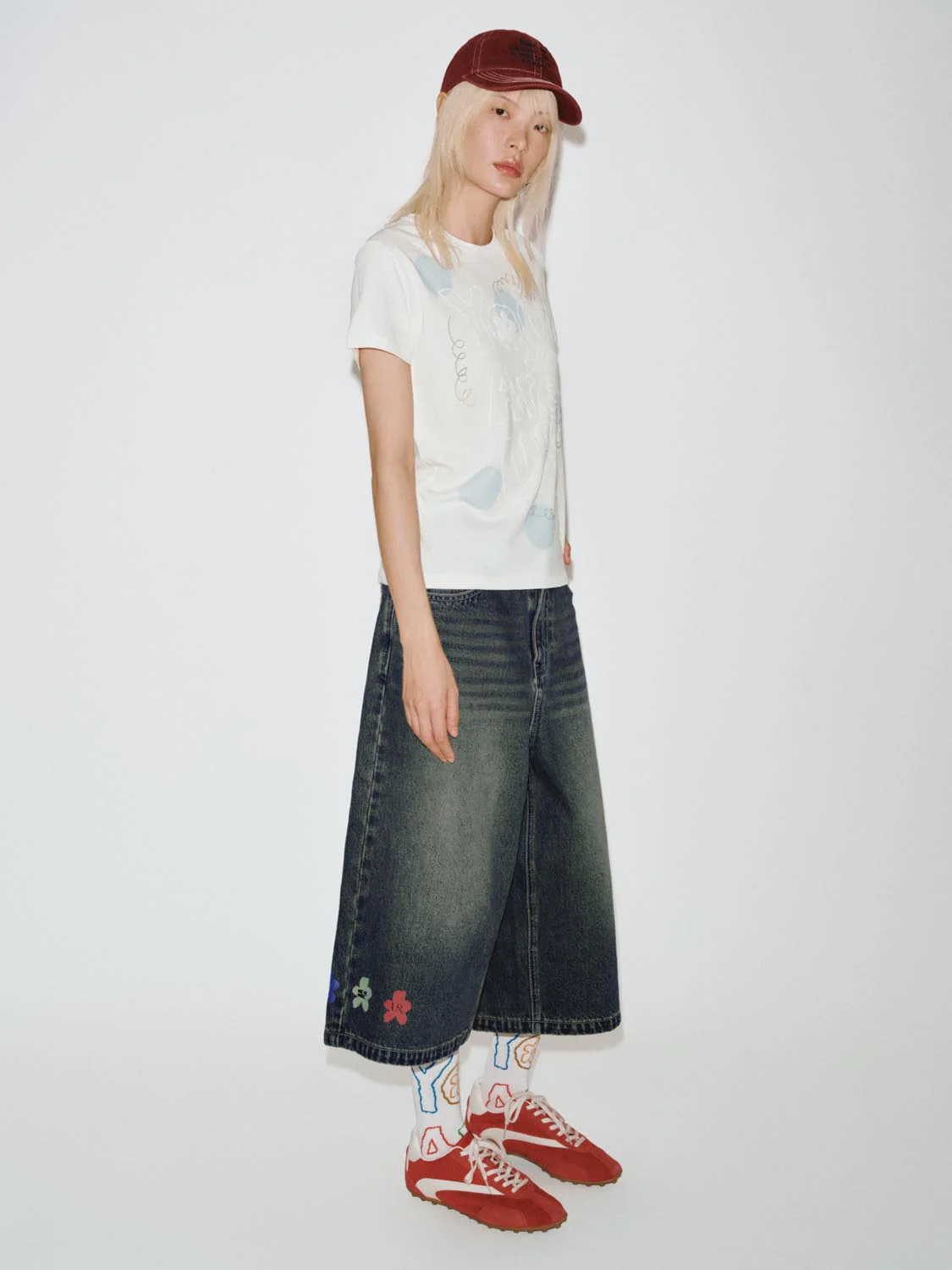 Crew Neck Printed T-Shirts - Image 4