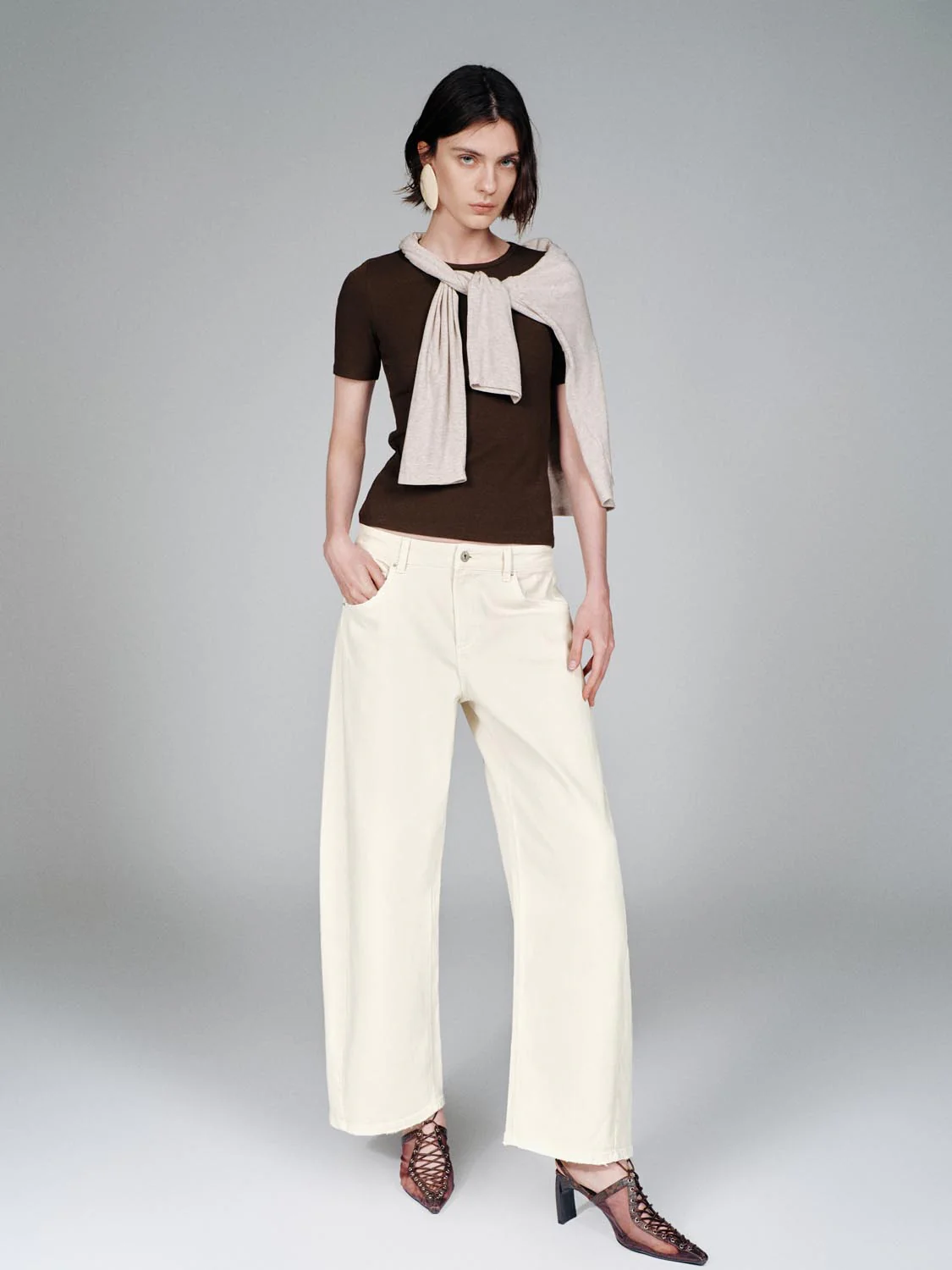 Crew Neck Skinny Fit T-Shirts - Image 13