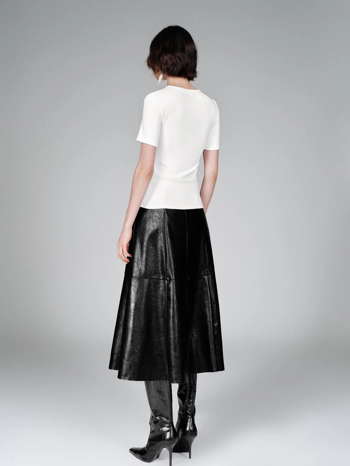 Crew Neck Skinny Fit T-Shirts - Image 22