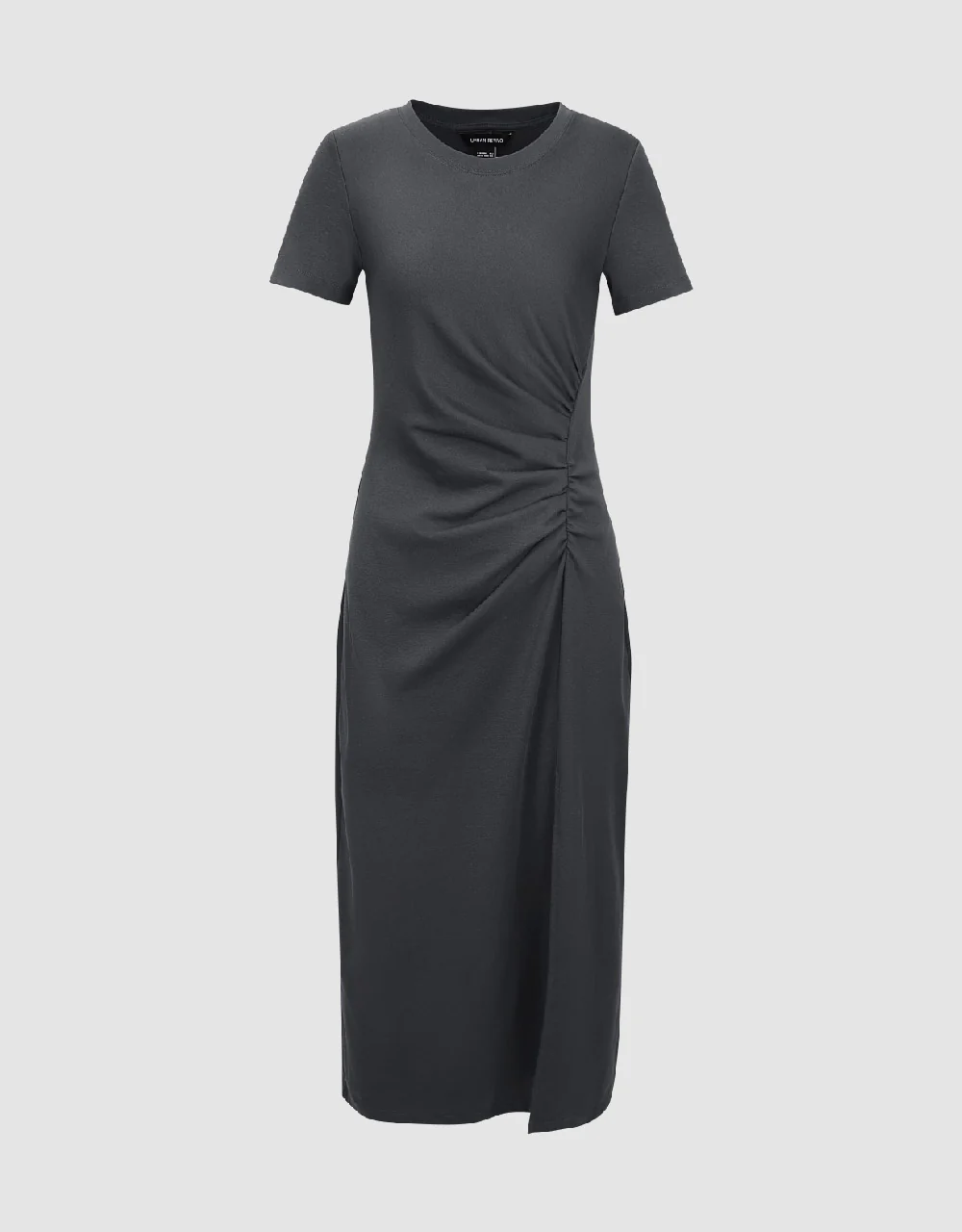 Crew Neck Skinny Knitted Dress - Image 20