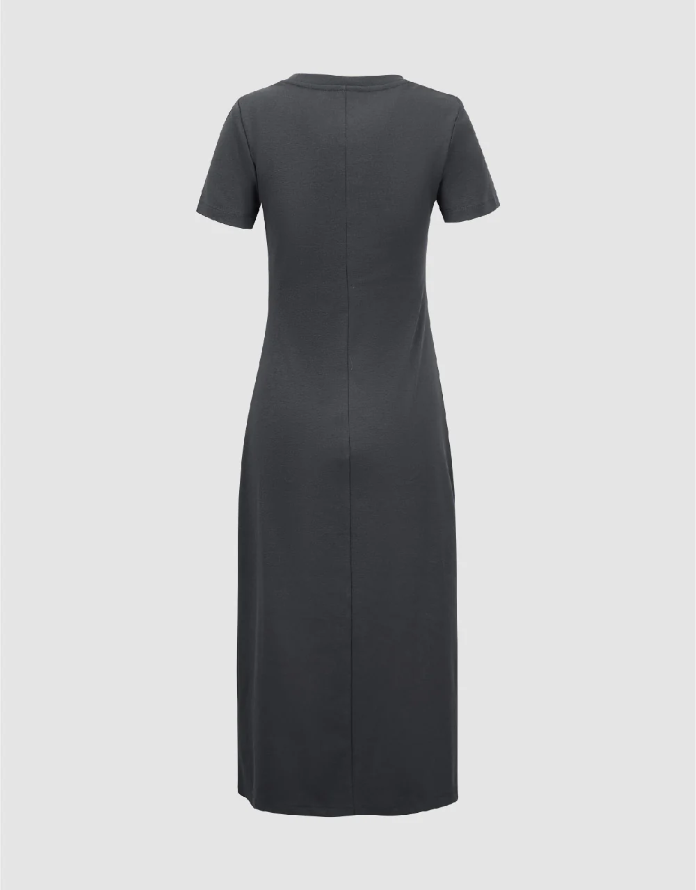 Crew Neck Skinny Knitted Dress - Image 23