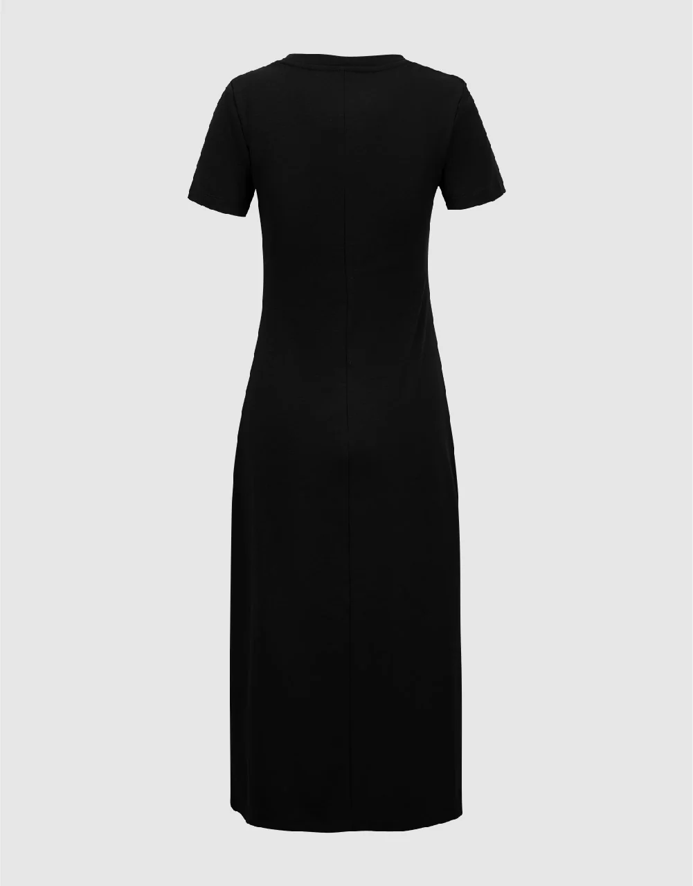 Crew Neck Skinny Knitted Dress - Image 5