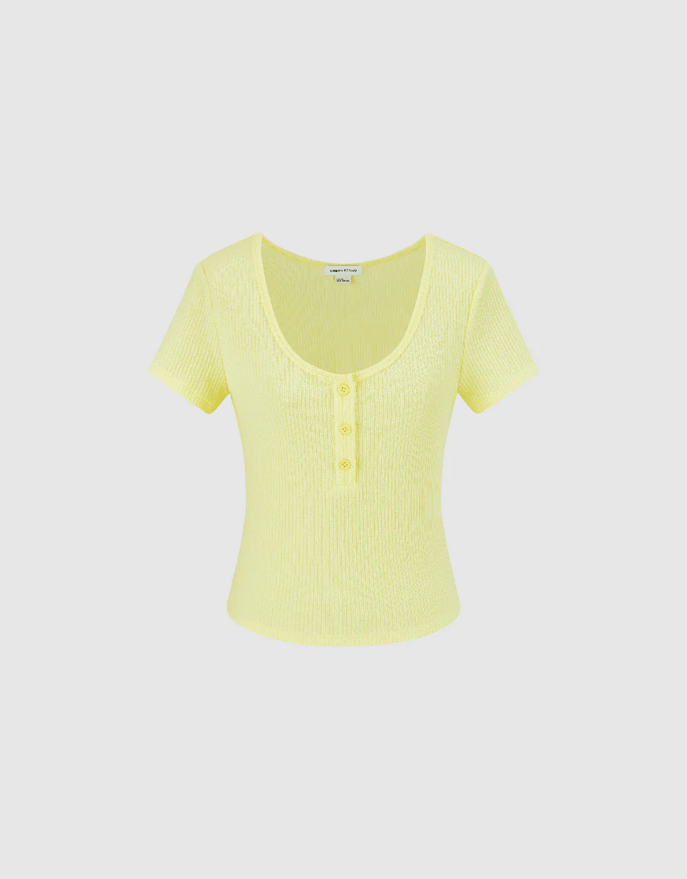 Crew Neck Skinny Knitted T-Shirt - Image 12