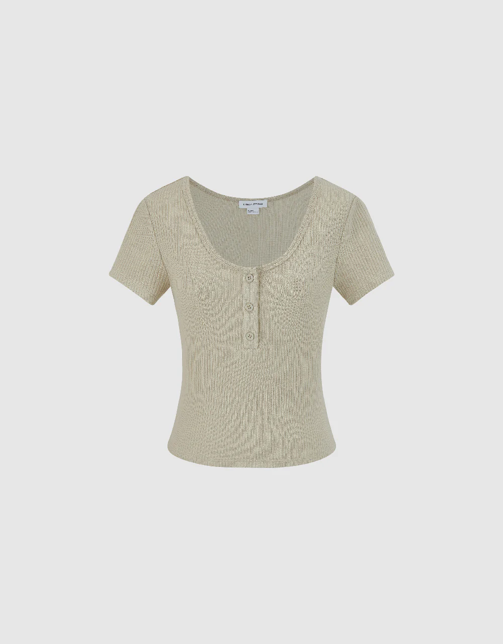 Crew Neck Skinny Knitted T-Shirt - Image 28