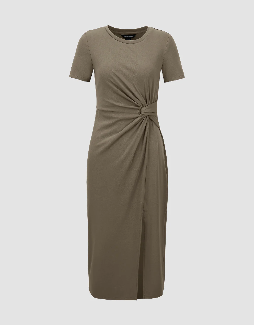 Crew Neck Straight Dress - Image 10