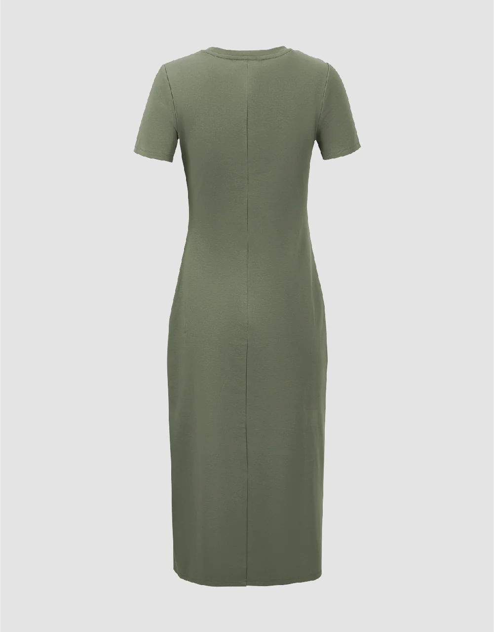 Crew Neck Straight Dress - Image 5