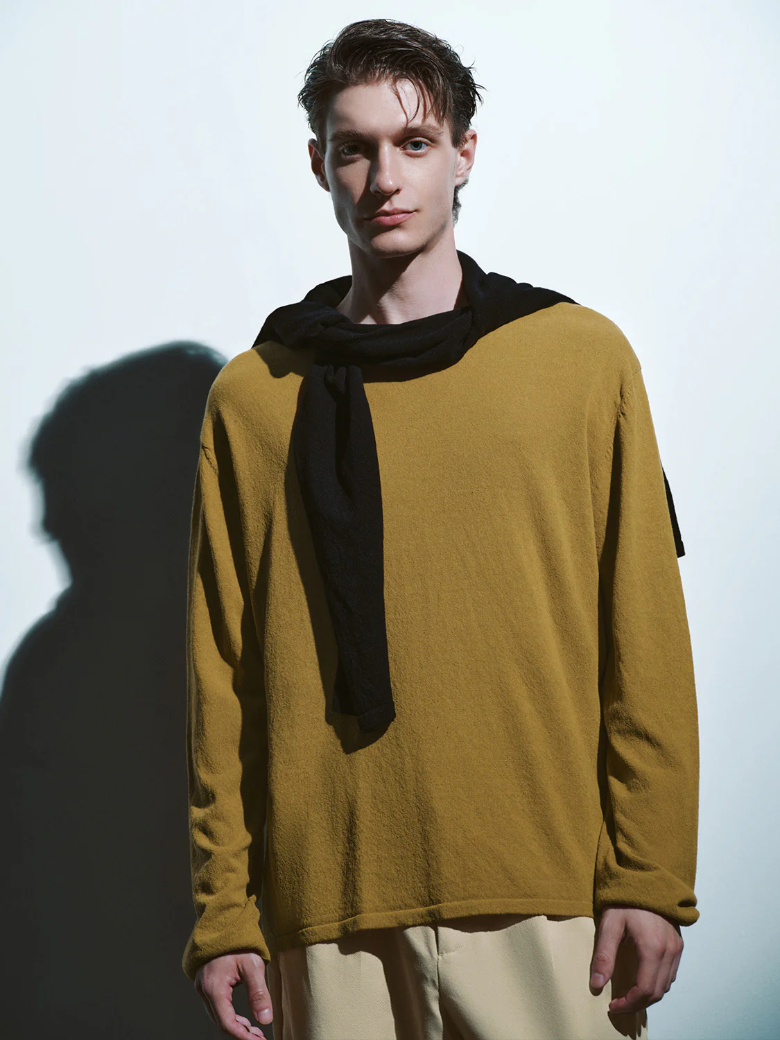 Crew Neck Straight Knitted T-Shirt - Image 21