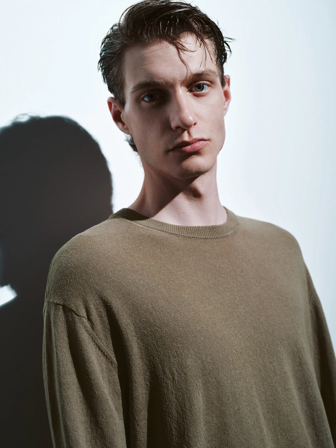 Crew Neck Straight Knitted T-Shirt - Image 5
