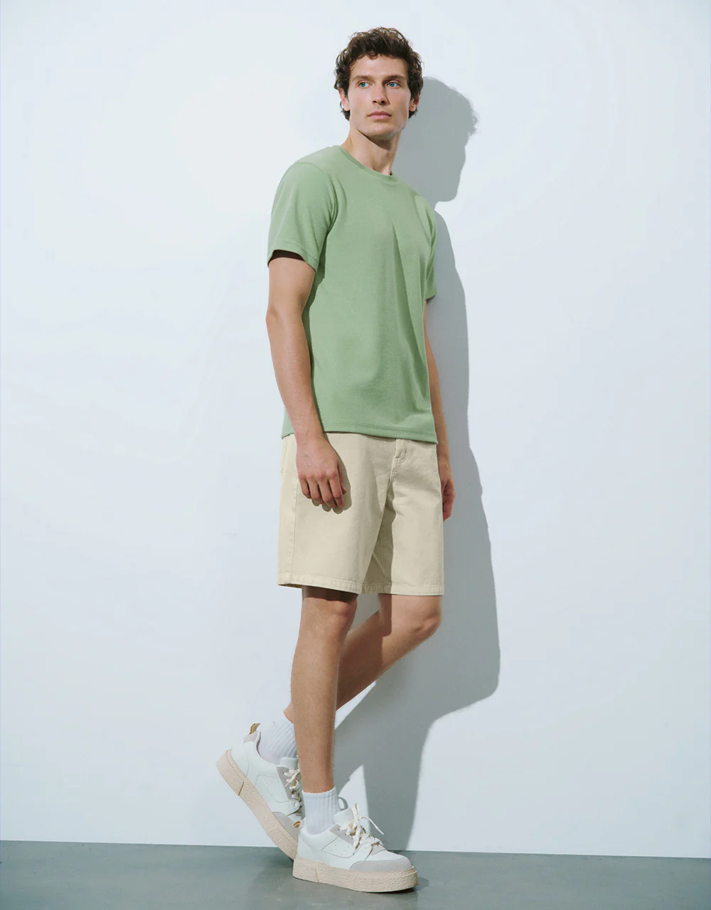 Crew Neck Straight T-Shirt - Image 15