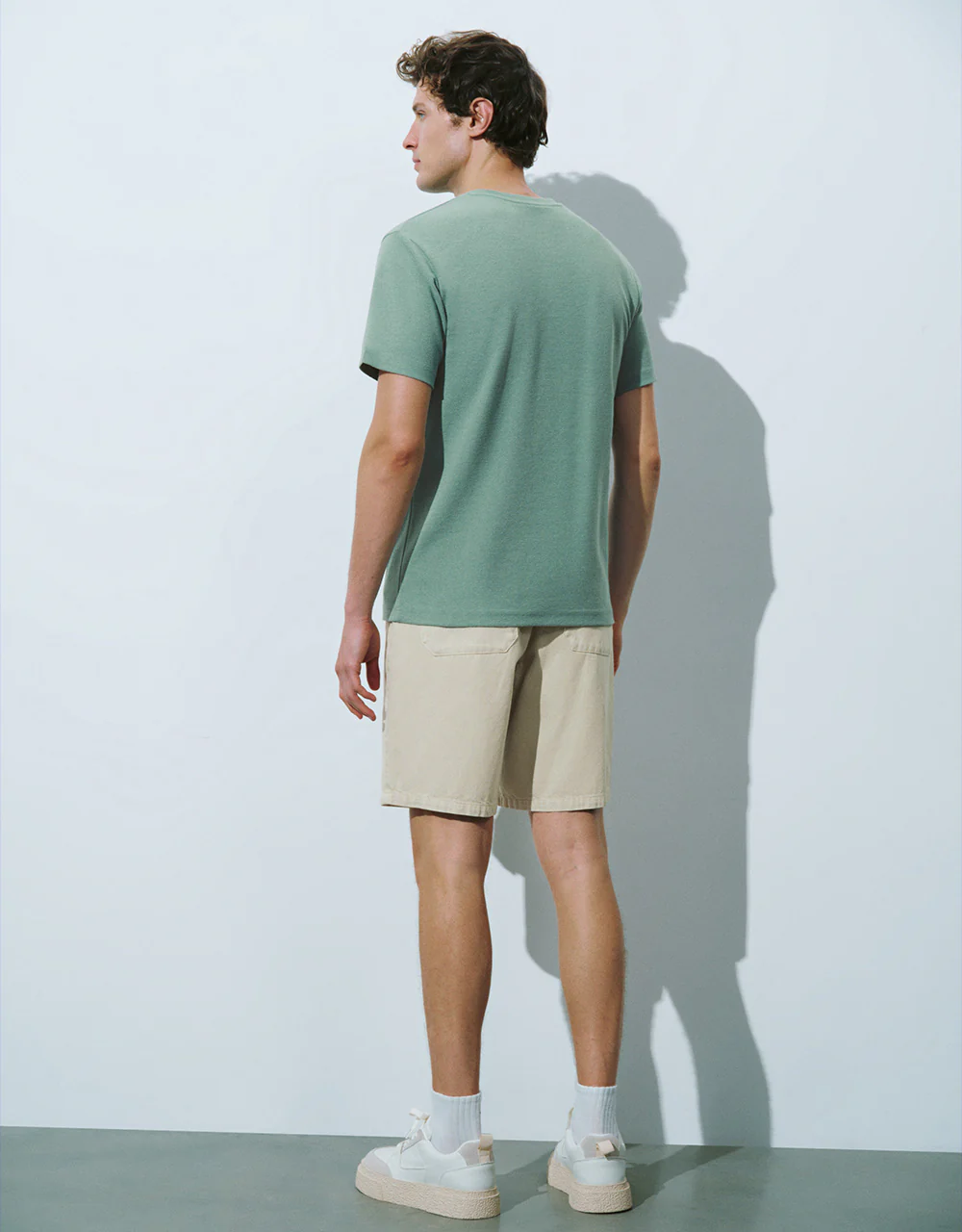 Crew Neck Straight T-Shirt - Image 6