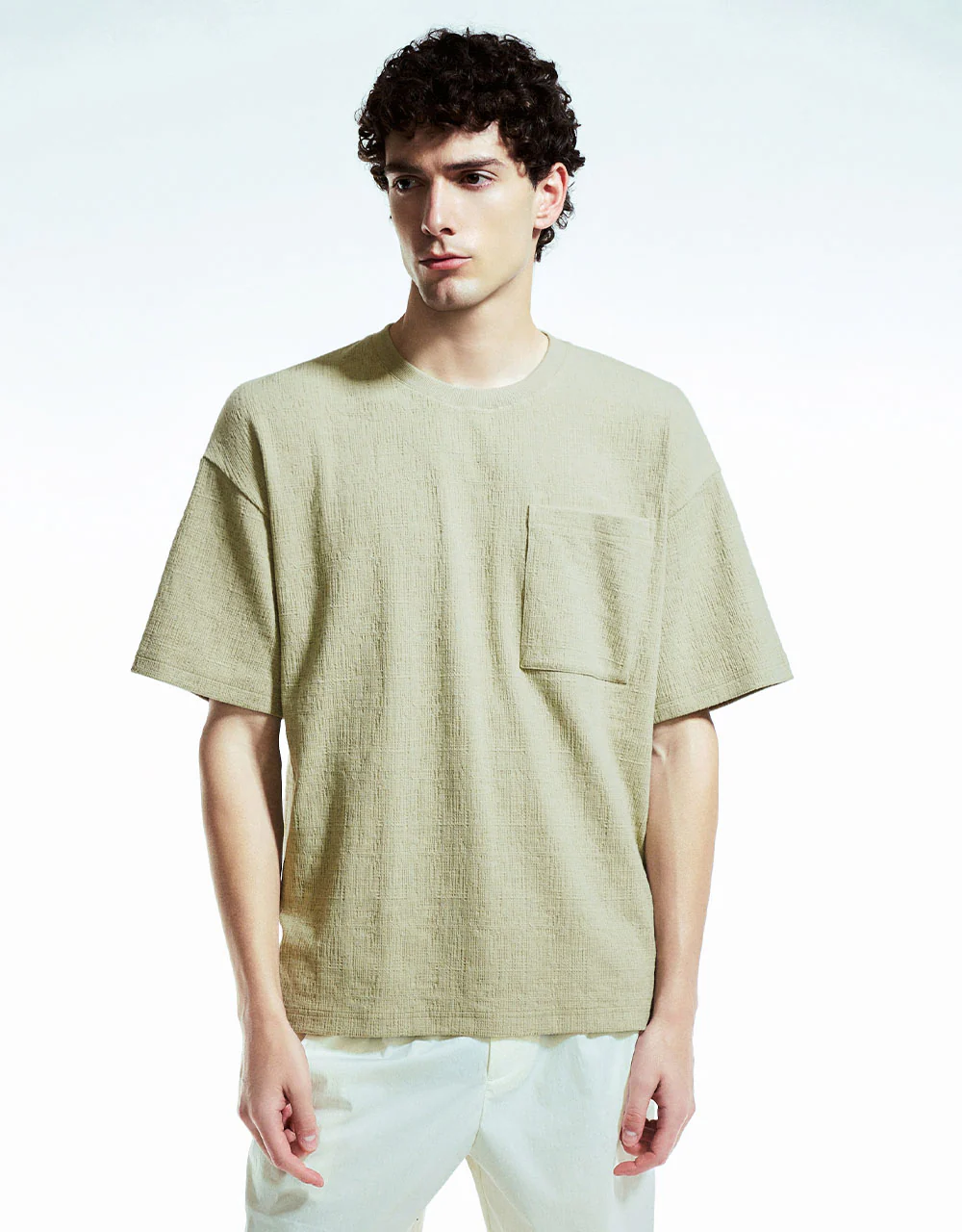 Crew Neck Straight T-Shirt - Image 24
