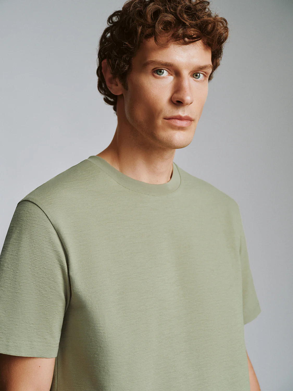 Crew Neck Straight T-Shirt - Image 5