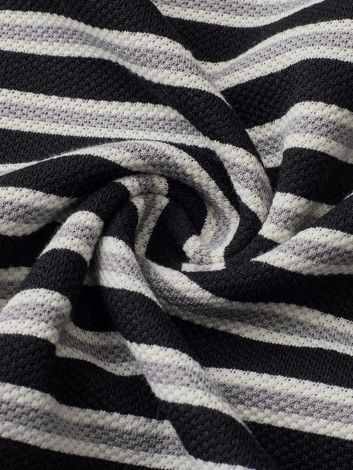 Crew Neck Striped Long Sleeve T-Shirts - Image 24