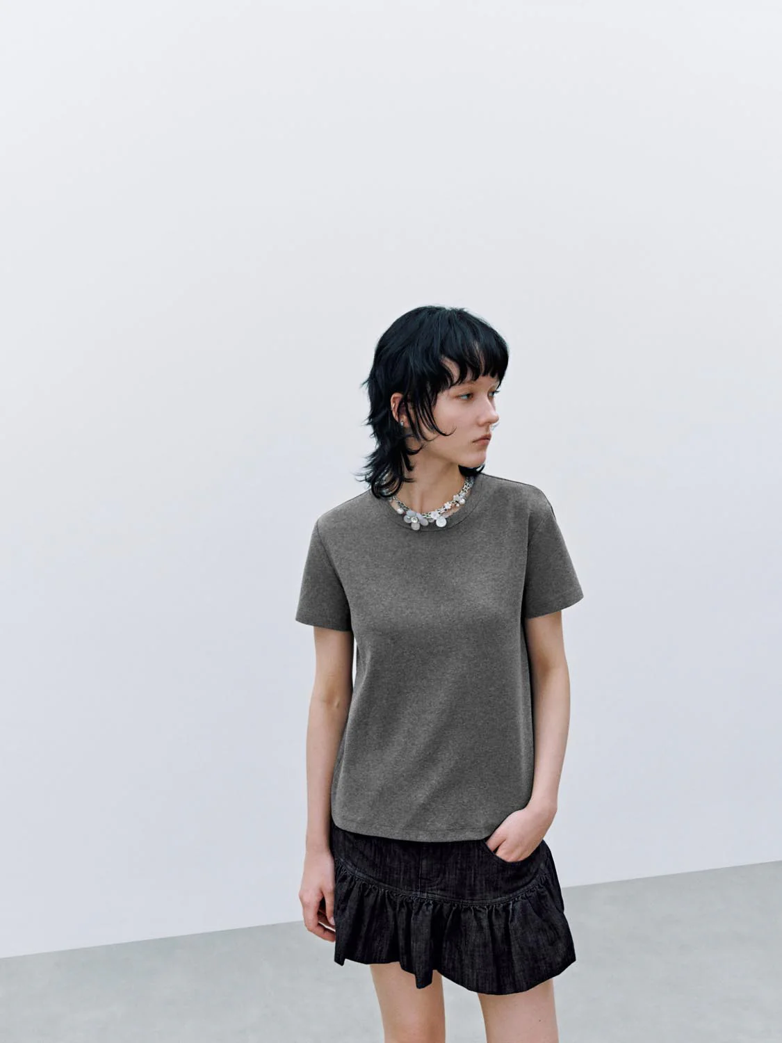 Crew Neck T-Shirts - Image 26