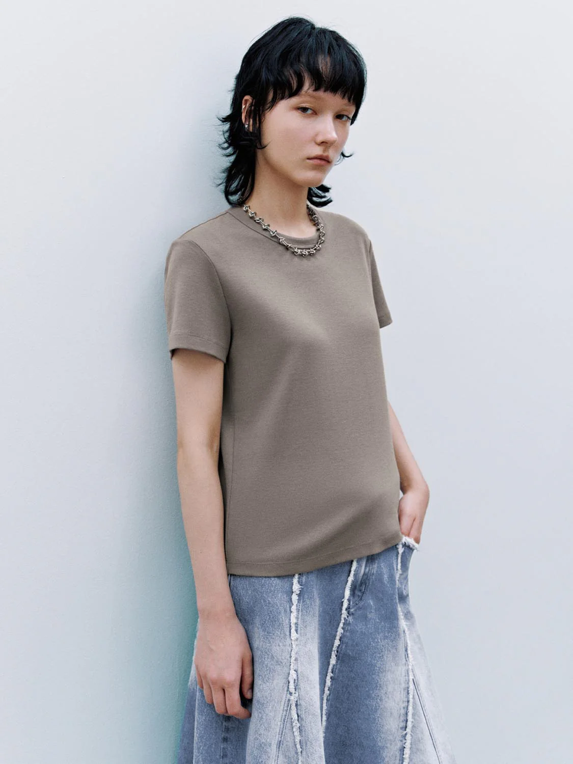 Crew Neck T-Shirts - Image 35
