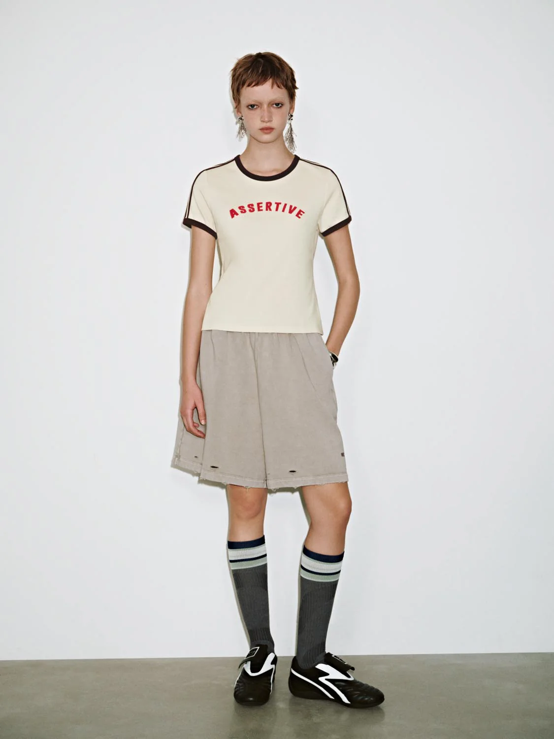 Cropped Short Sleeve T-Shirts - Image 4