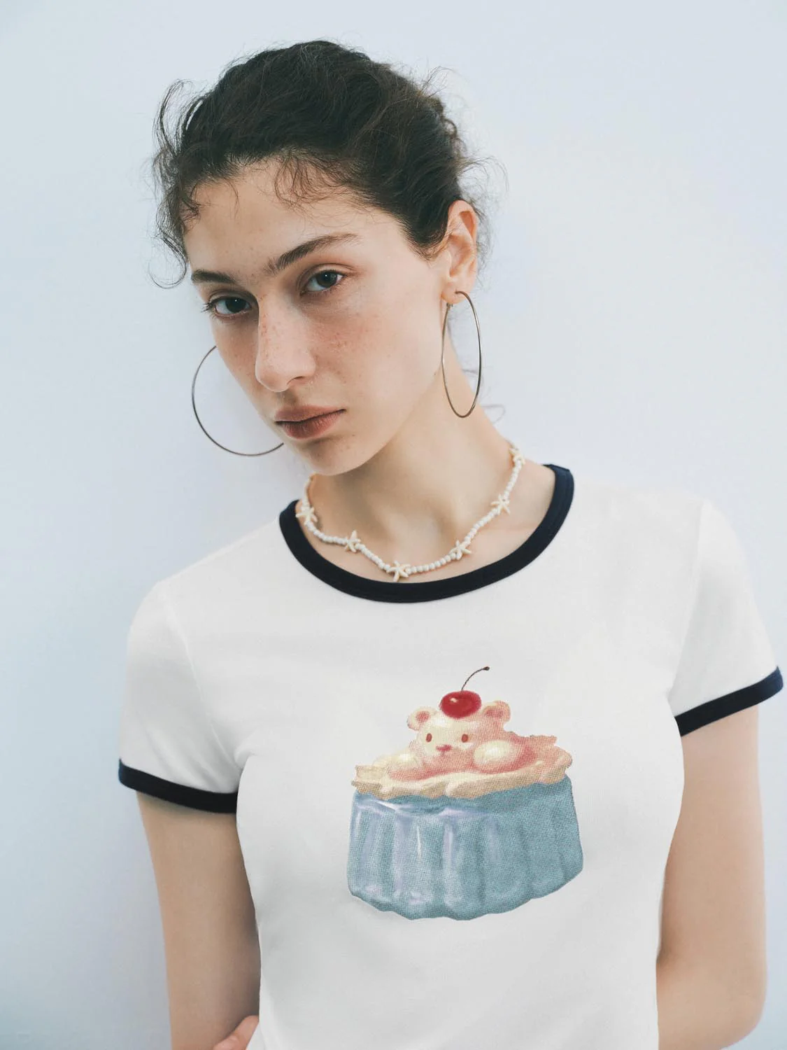 Cropped Short Sleeve T-Shirts - Image 3