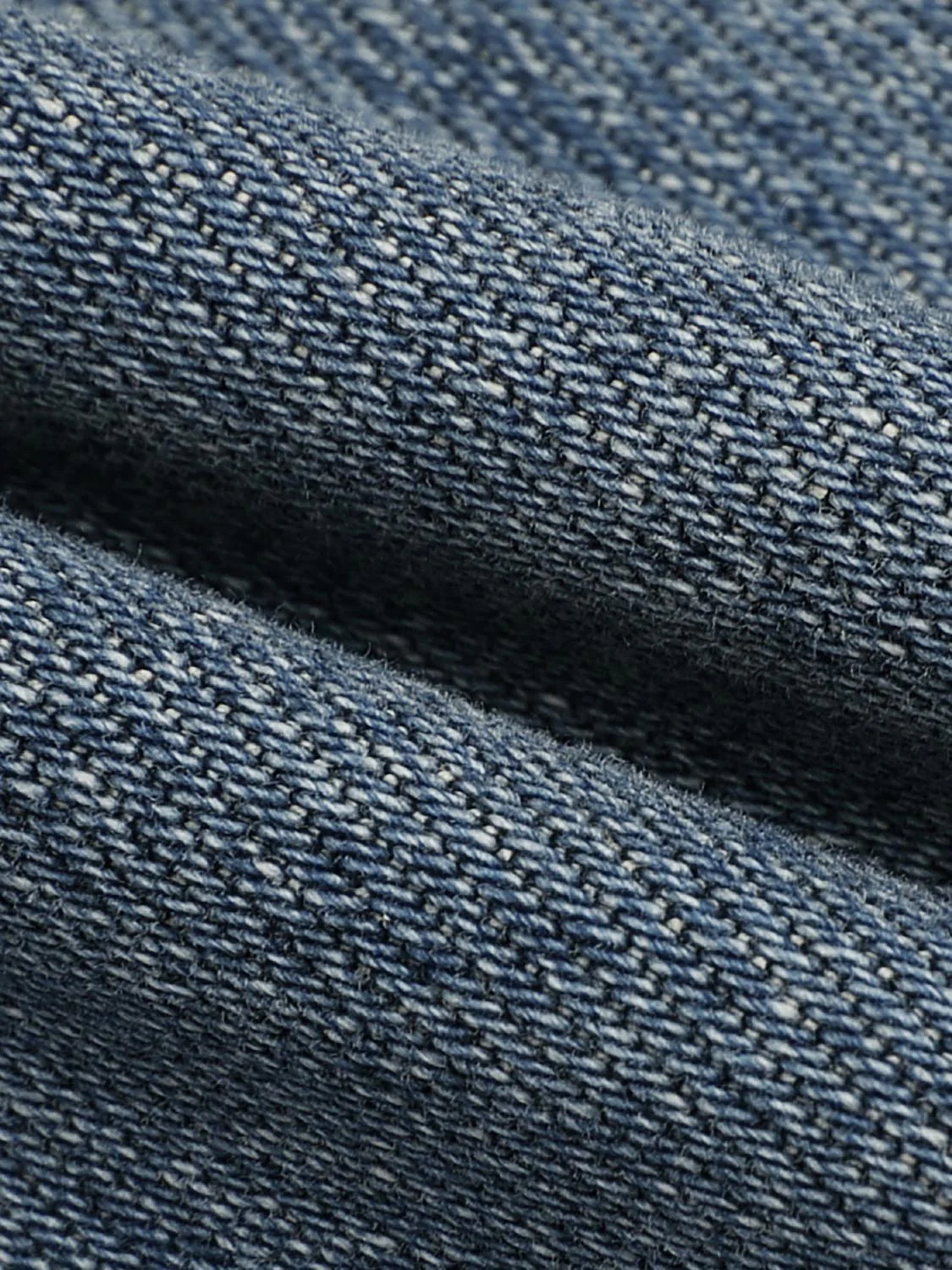Cuffed Straight Leg Jeans - Image 8