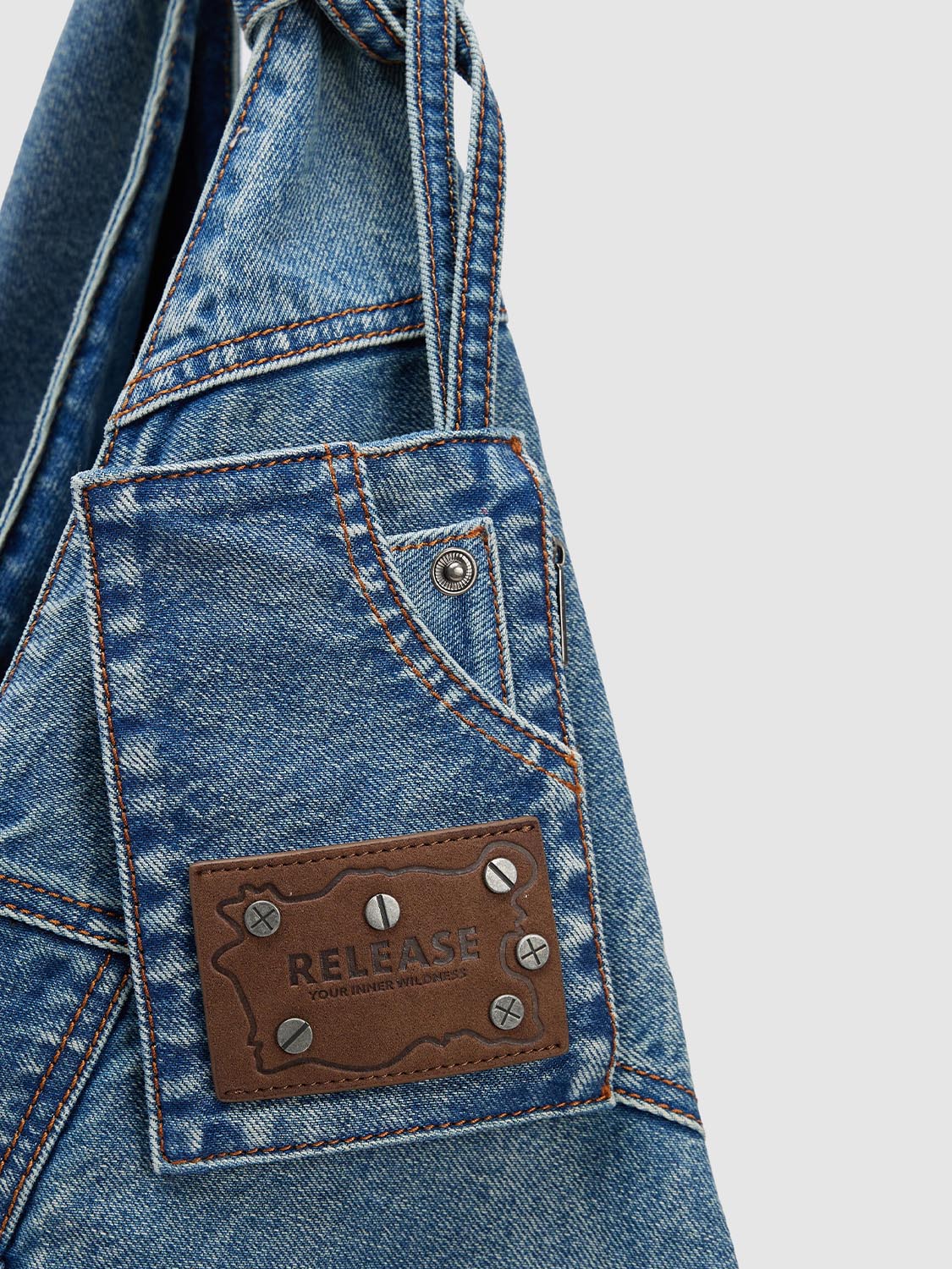 Denim Shoulder Bags - Image 4