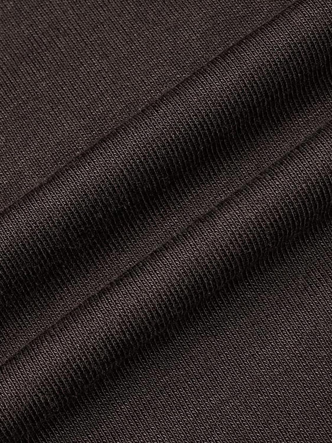 Draped Slim Fit Long Sleeve T-Shirts - Image 8