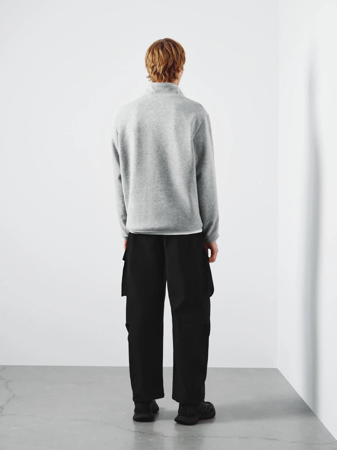 Drawstring Pull On Flap Pockets Cargo Pants - Image 4