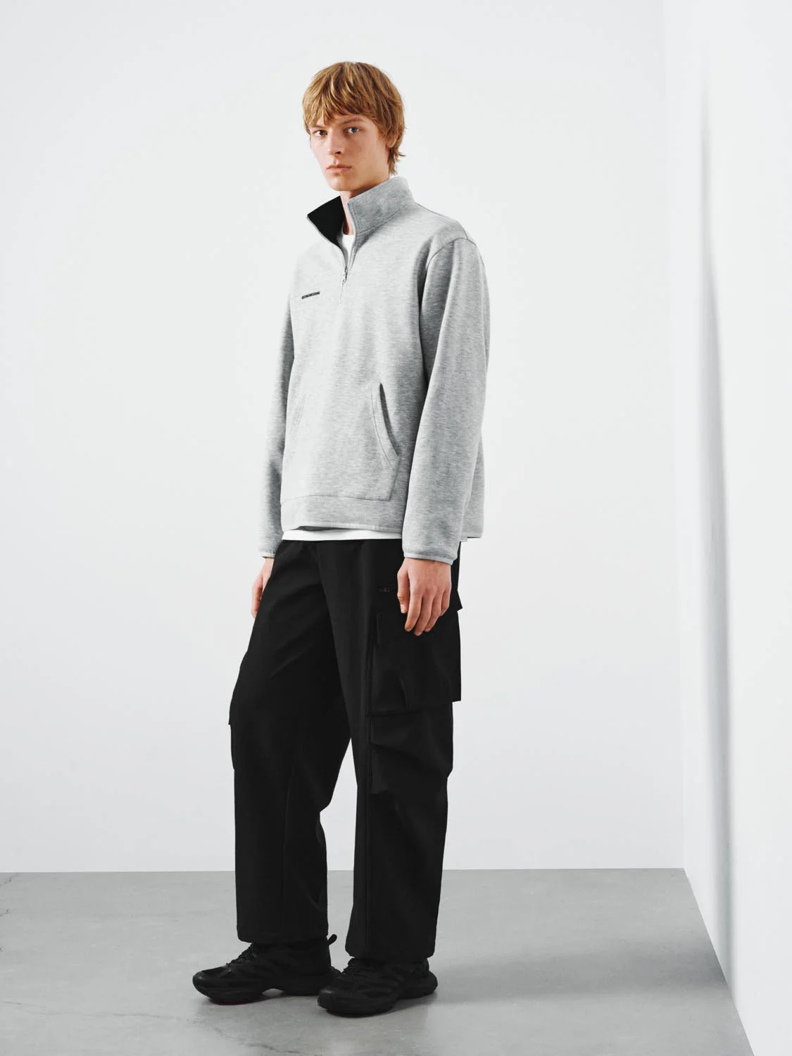 Drawstring Pull On Flap Pockets Cargo Pants - Image 6