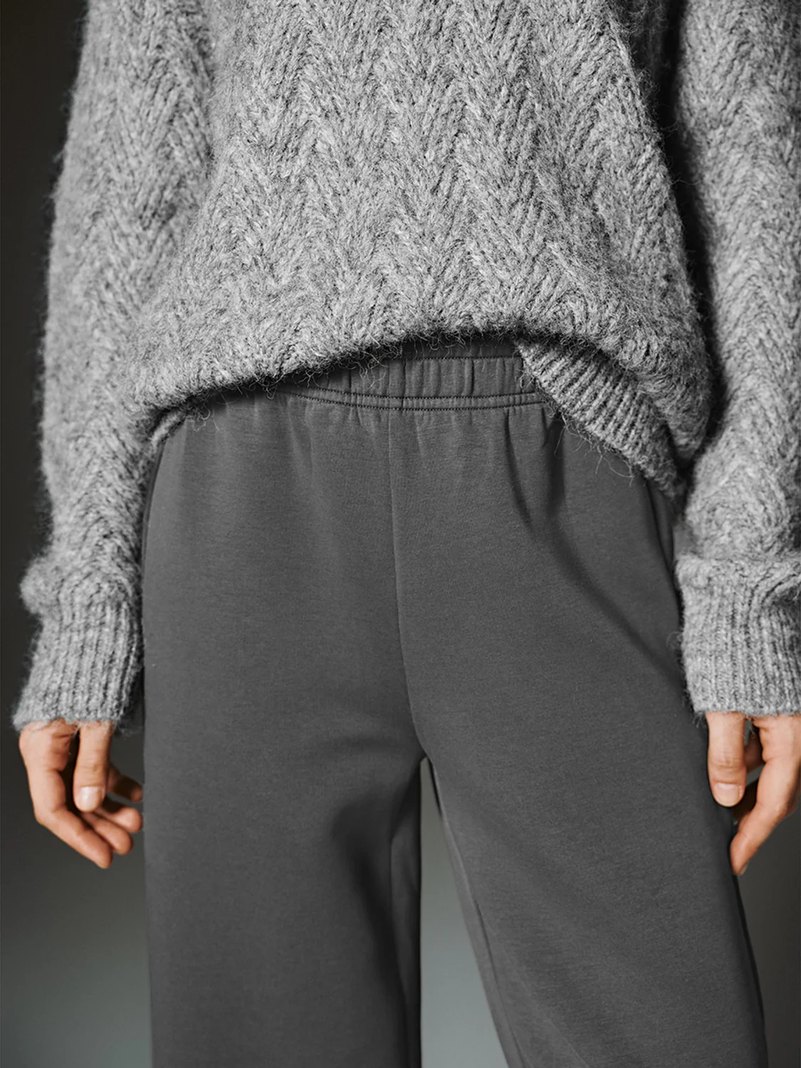 Drawstring Pull On Flare Pants - Image 16