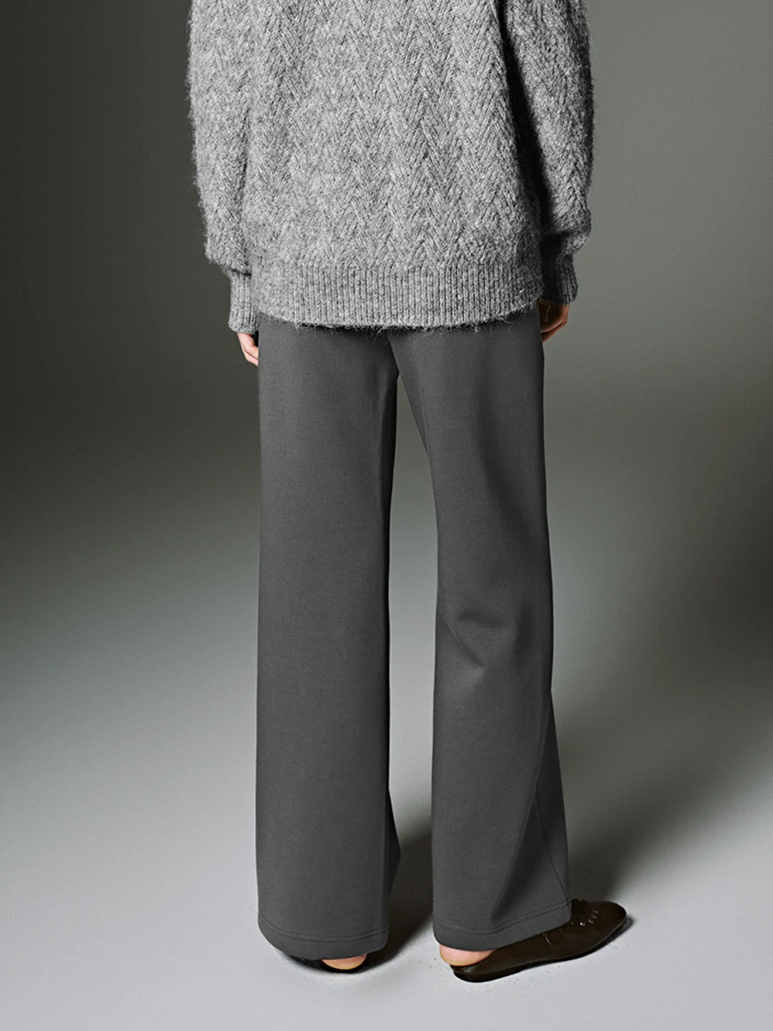 Drawstring Pull On Flare Pants - Image 17