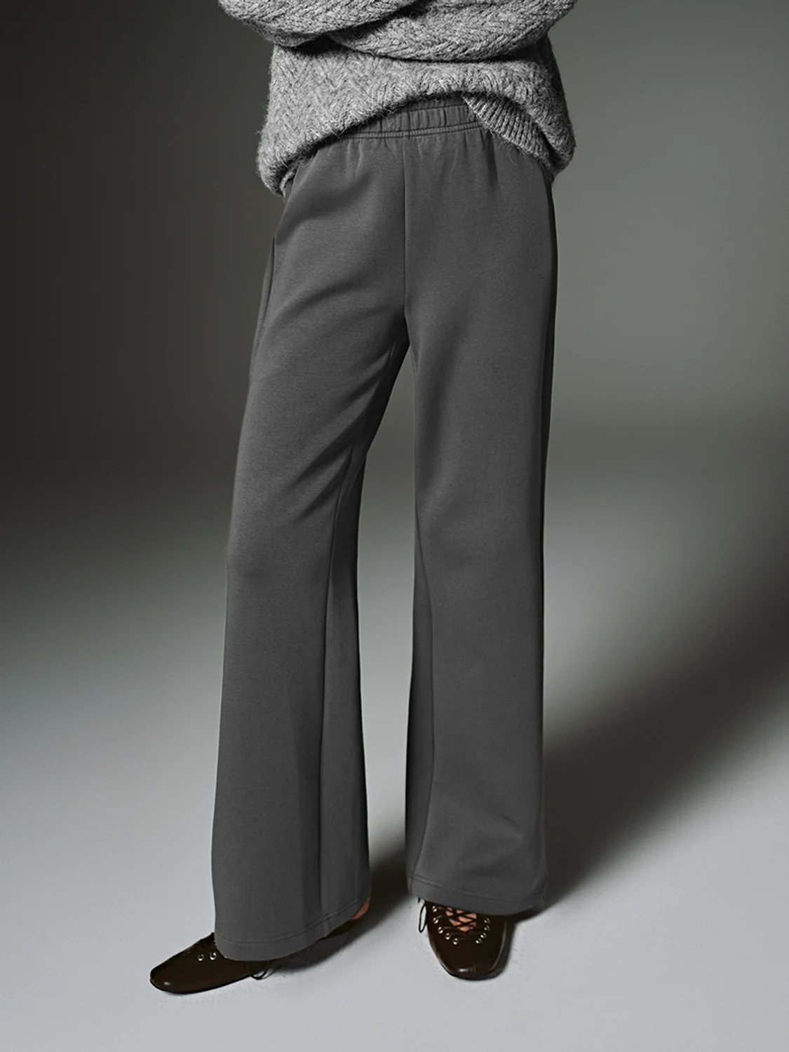 Drawstring Pull On Flare Pants - Image 22