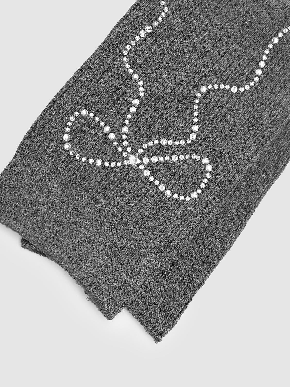 Embellished Bow Detail Ribbed Socks - Image 9