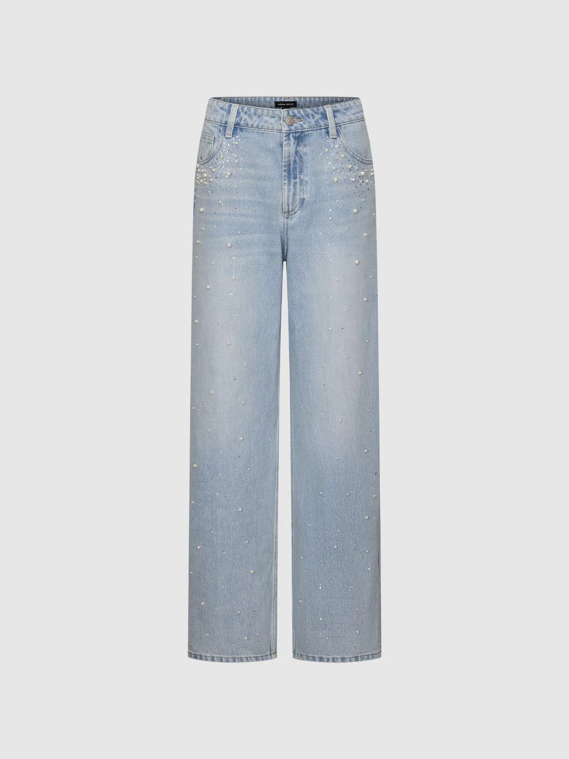 Embellished Wide Leg Jeans - Image 2