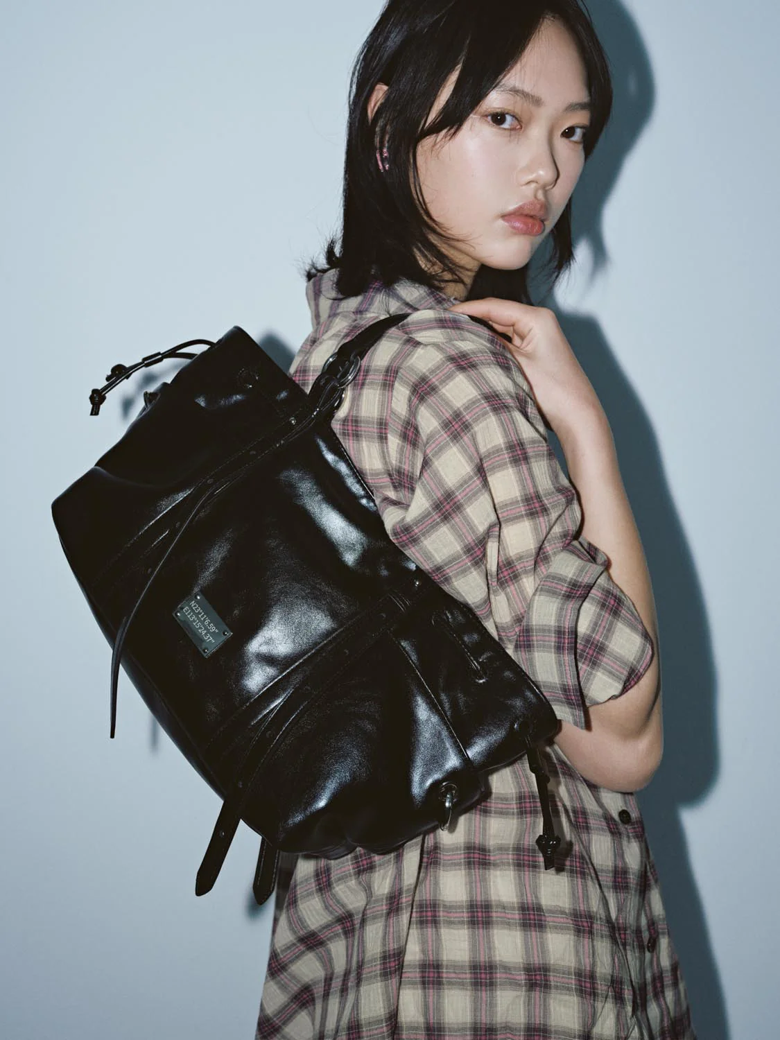 Embroidered Contrast Check Shirts - Image 3