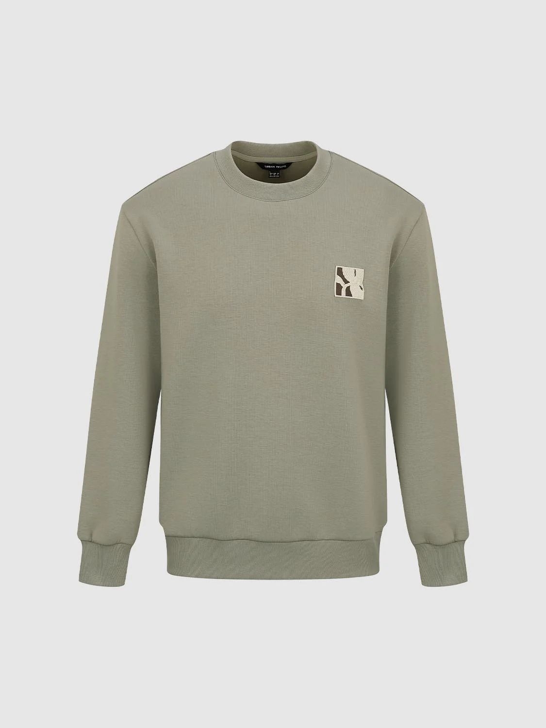 Embroidered Crew Neck Sweatshirts - Image 15