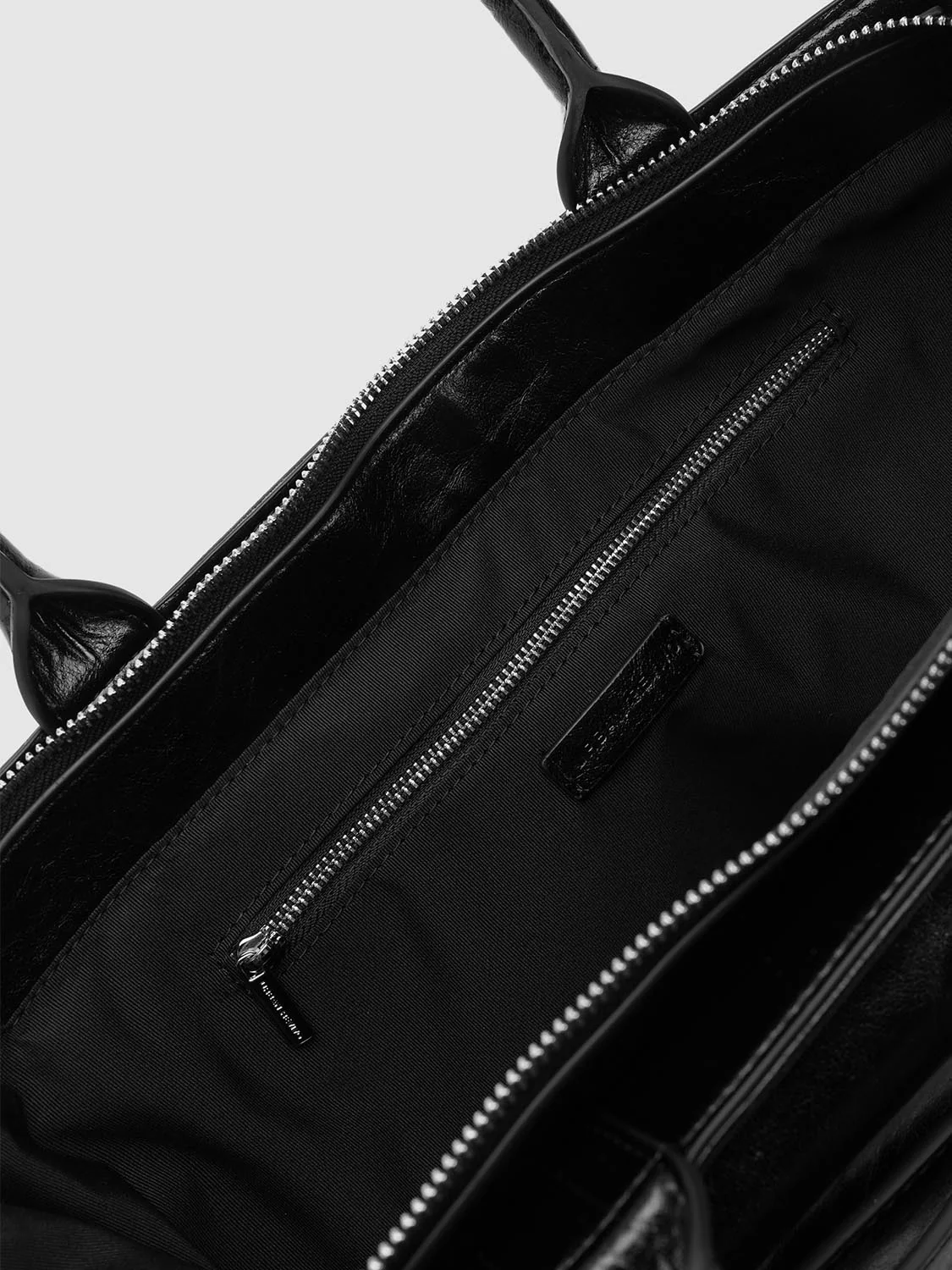 Faux Leather Belt Detail Handle Shoulder Bags - Image 5