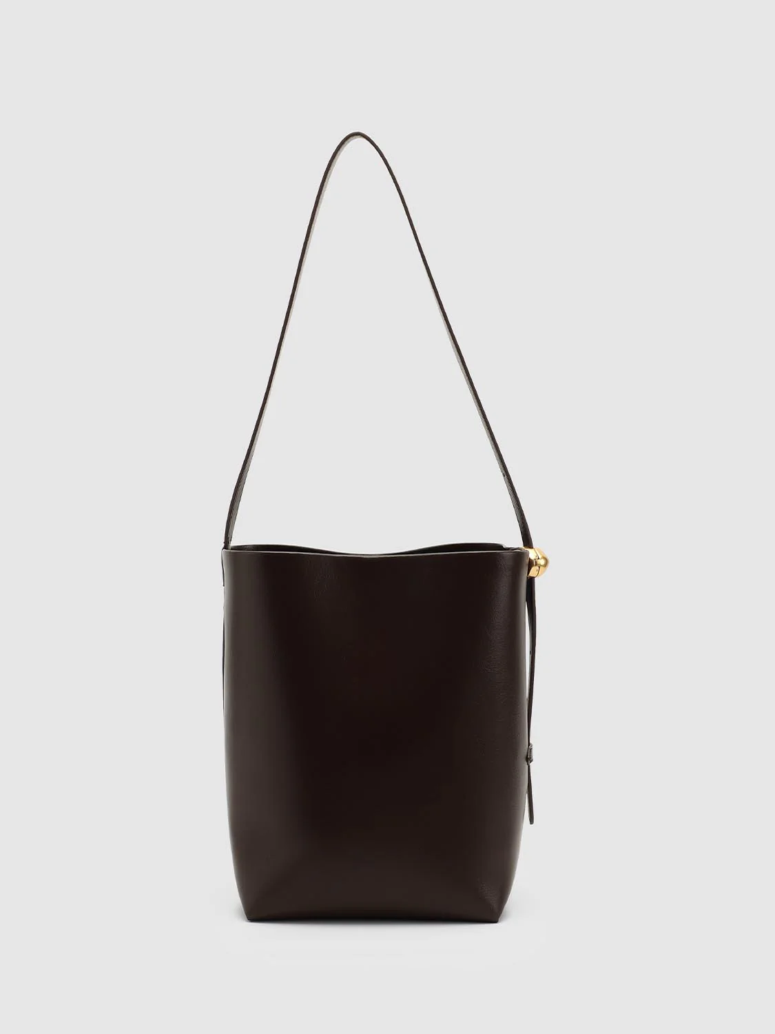 Faux Leather Bucket Shoulder Bags - Image 3