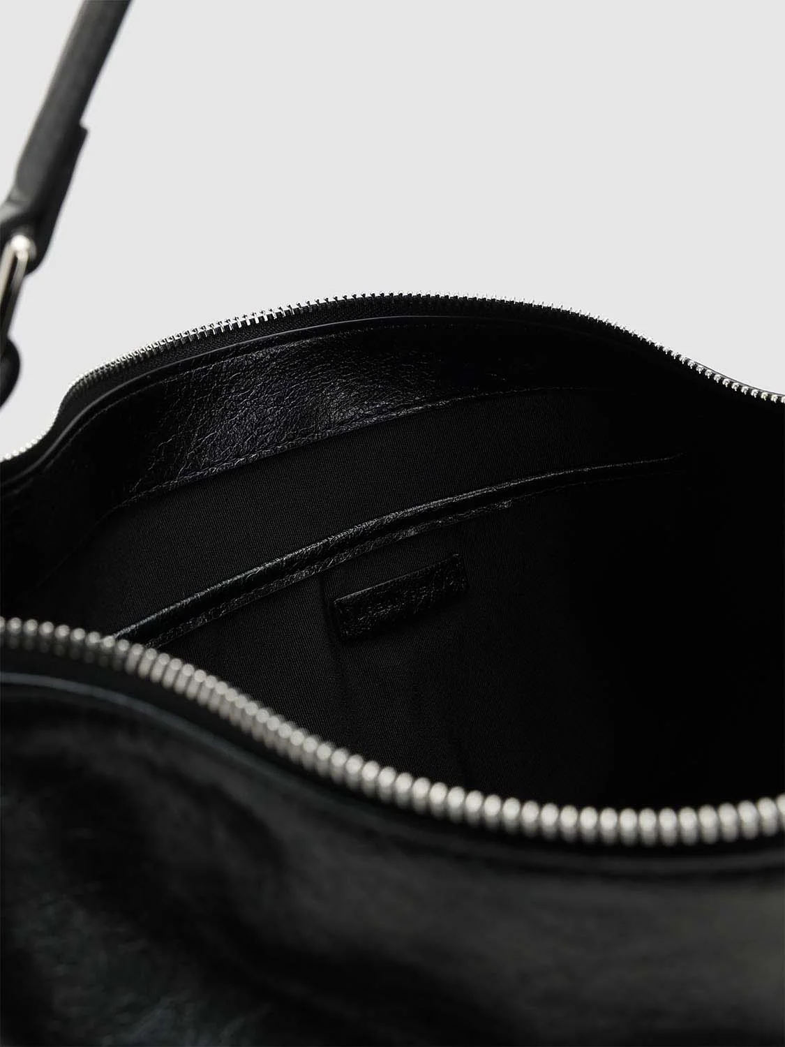 Faux Leather Buckle Detail Shoulder Bags - Image 4