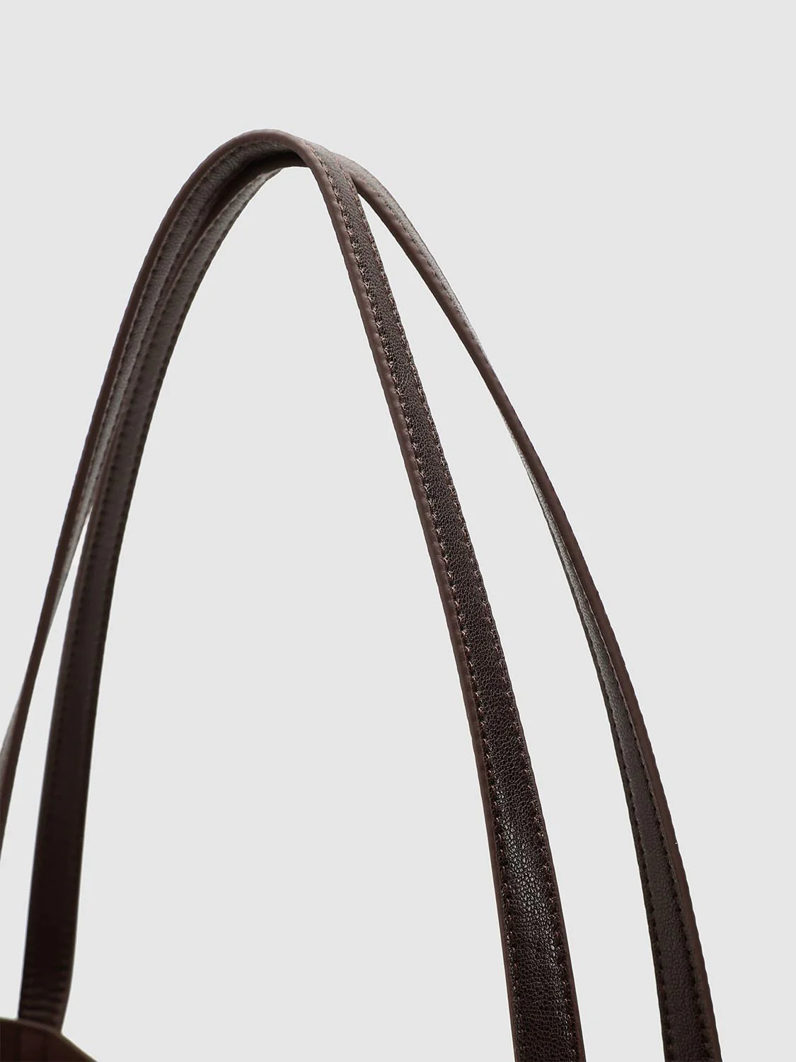 Faux Leather Chain Detail Bucket Shoulder Bags - Image 6