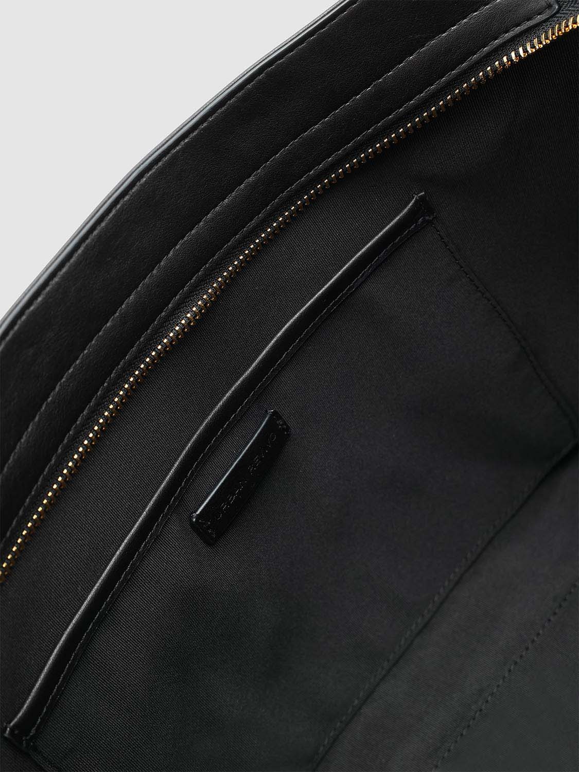 Faux Leather Crochet Detail Shoulder Bags - Image 6