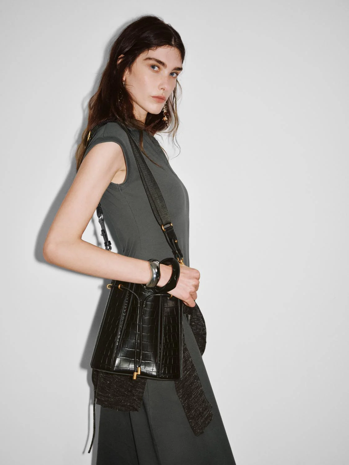Faux Leather Crossbody Bags - Image 8