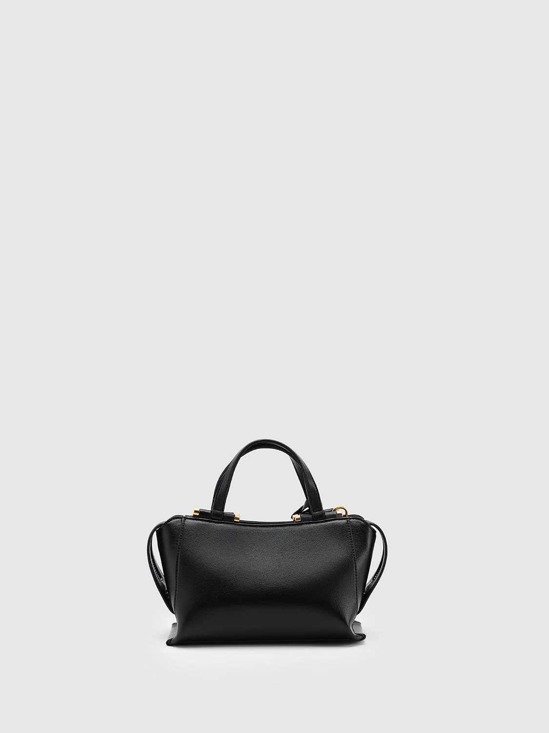 Faux Leather Handle Shoulder Bags - Image 3